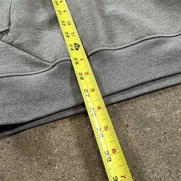 Y2K Oakley Icon Crewneck Sweatshirt Size L Performance Pullover Gray Stretch - Picture 7 of 9